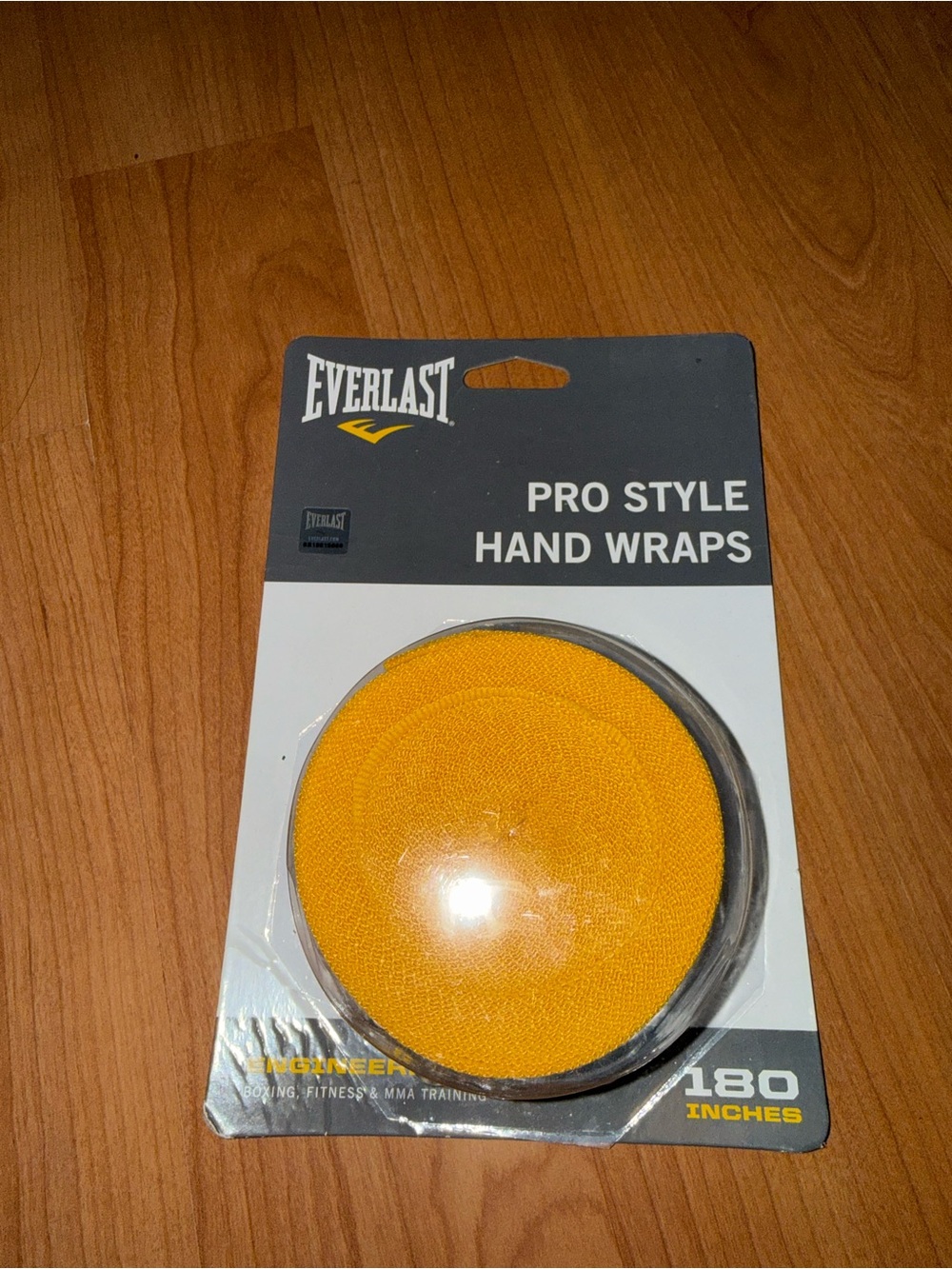 Everlast Yellow Pro Style Hand Wraps